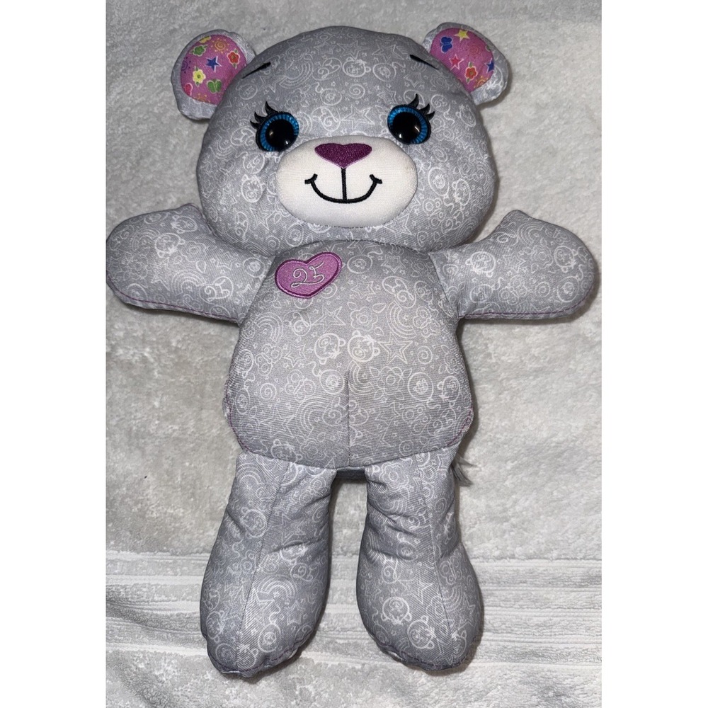 Tomy Doodle Bear 25th Anniversary Design Limitedâ Edition Plush Stuffed Animal
